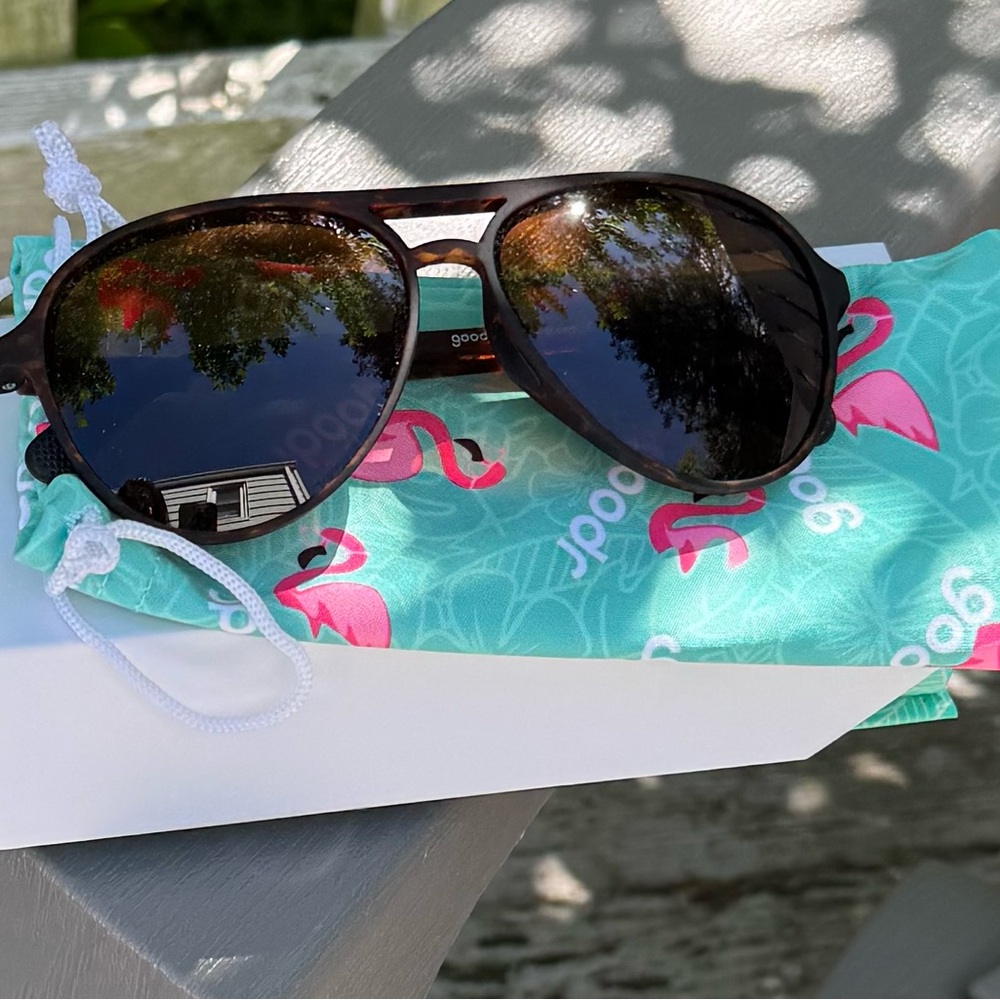 Goodr Tortoiseshell Aviator Sunglasses
